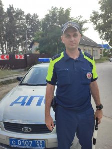 Полицейский из Котовска Руслан Сутягин предотвратил совершение тяжкого преступления